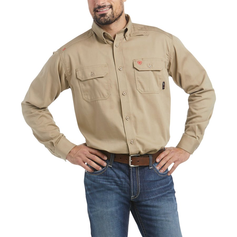 Carhartt 104138 FR Gray Force Light Weight 4.7oz Long Sleeve Button Up  Performance Shirt, Product Details