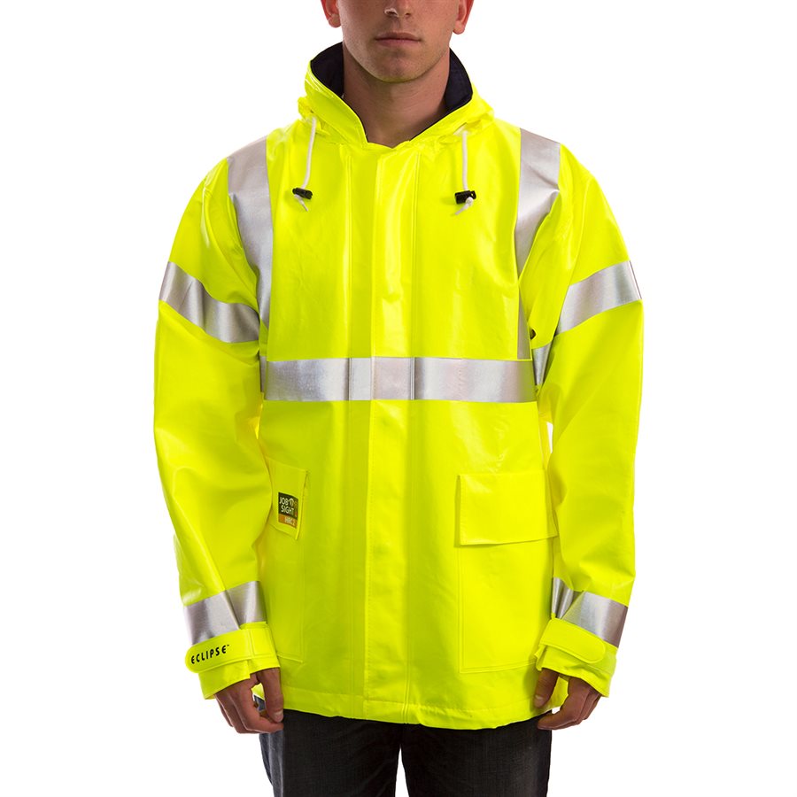 Tingley FR Hi-Vis Eclipse Rain Jacket Class 3