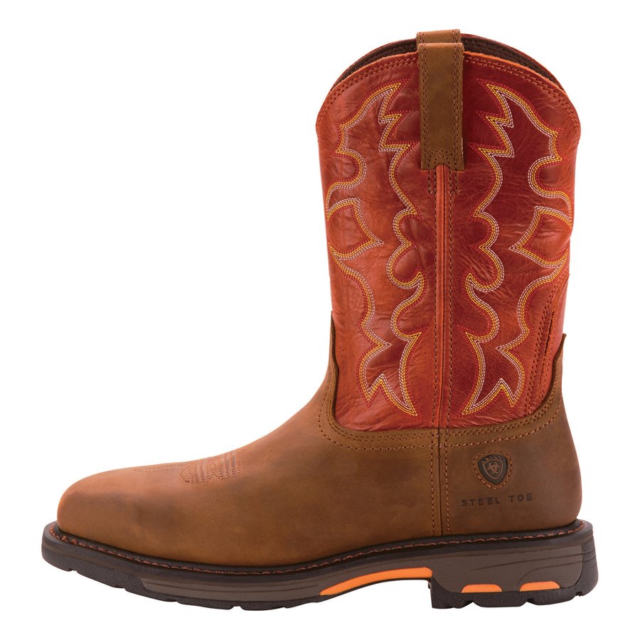 Ariat Workhog Square Steel Toe Boot