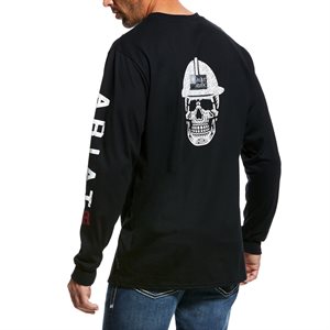 Ariat FR Roughneck Skull Logo T-Shirt