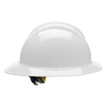 Bullard XL Full Brim Extra Large Hard Hat w / Staz On