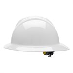 Bullard XL Full Brim Extra Large Hard Hat w / Staz On