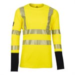 DragonWear FR Pro Dry Long Sleeve Hi-Vis Shirt