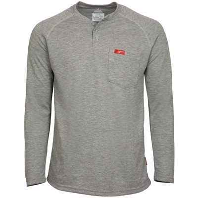 Lapco FR Tecasafe Raglan Long Sleeve Henley