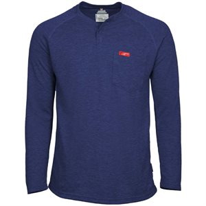 Lapco FR Tecasafe Raglan Long Sleeve Henley