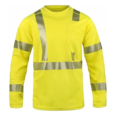 Lakeland FR High Performance L / S Knit Hi-Vis Crew