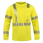 Lakeland FR High Performance L / S Knit Hi-Vis Crew