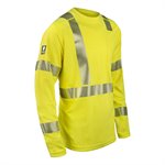 Lakeland FR High Performance L / S Knit Hi-Vis Crew