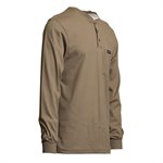 Lapco FR 7 oz Cotton Pyrosafe L / S Henley