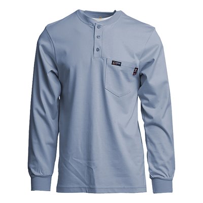 Lapco FR Cotton Long Sleeve Henley