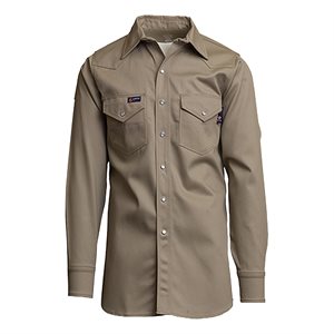 Lapco FR Cotton Snap-Front Welding Shirt