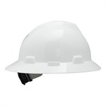 MSA V-Gard Full Brim Hard Hat w / Fas-Trac Suspension