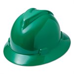 MSA V-Gard Full Brim Hard Hat w / Fas-Trac Suspension