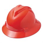 MSA V-Gard Full Brim Hard Hat w / Fas-Trac Suspension