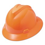 MSA V-Gard Full Brim Hard Hat w / Fas-Trac Suspension