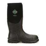 MUCK BLACK CHORE STEEL TOE RUBBER BOOT