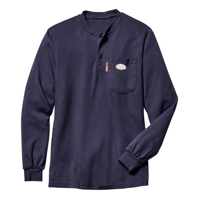 Rasco FR 7.1 oz L / S Henley Shirt