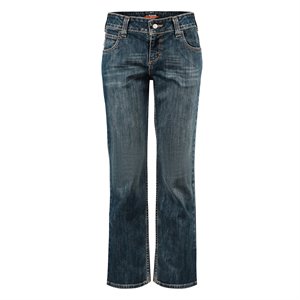 Bulwark FR Ladies Straight Fit Jean with Stretch - Unhemmed