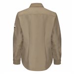 Bulwark FR Ladies 7oz Khaki iQ Series L / S Endurance Uniform Shirt