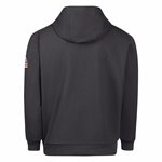 Bulwark FR Fleece Zip-Front Hooded Sweatshirt