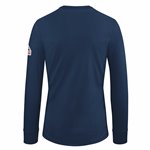 Bulwark FR Ladies 7.25 oz Cotton L / S Henley