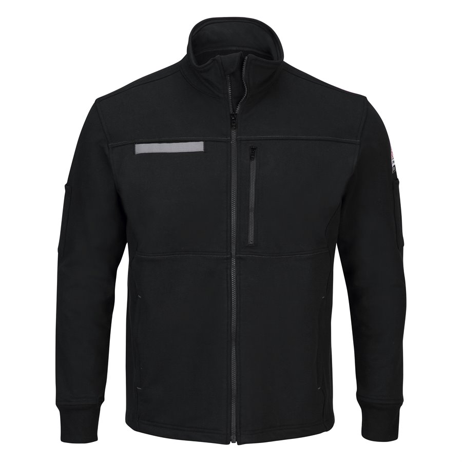 Bulwark FR 12.5 oz Cotton Fleece Zip-Up Jacket