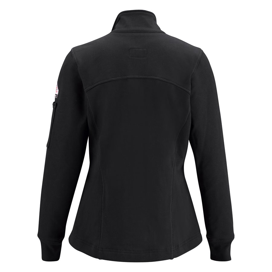 Bulwark FR Ladies 12.5 oz Cotton Fleece Zip-Up Jacket