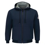 Bulwark FR Thermal Lined Zip-Front Hooded Sweatshirt