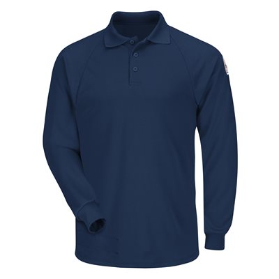 Bulwark FR Classic Lightweight Long Sleeve Polo