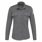 Bulwark FR Ladies Flex Knit Button Down Shirt