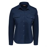 Bulwark FR Ladies Flex Knit Button Down Shirt